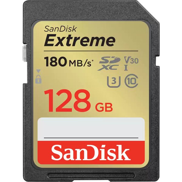 SanDisk Extreme 128 GB SDXC UHS-I Class 10
