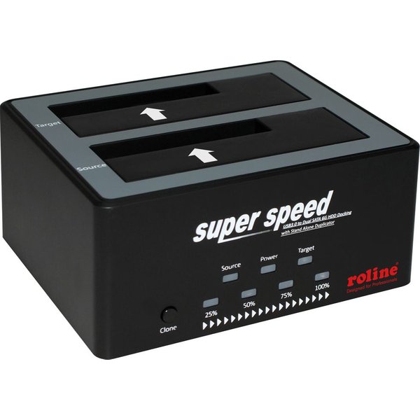 ROLINE 16.01.4122 storage drive docking station USB 3.2 Gen 1 (3.1 Gen