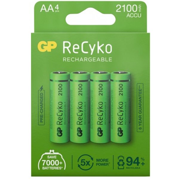 GP Batteries ReCyko Rechargeable battery AA Nickel-Metal Hydride (NiMH