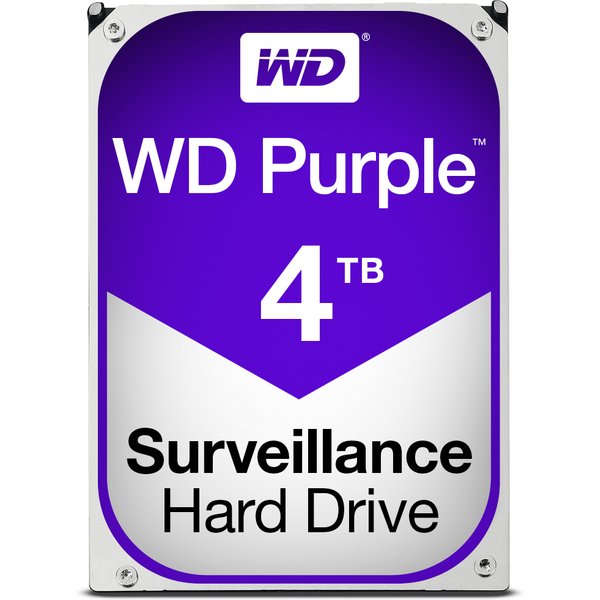 Western Digital Purple internal hard drive 4 TB 5400 RPM 64 MB 3.5&quo