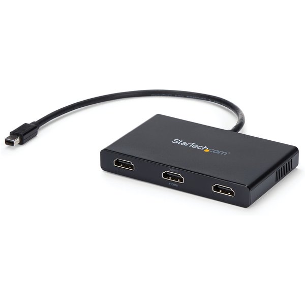StarTech.com 3-Port Multi Monitor Adapter - Mini DisplayPort to HDMI M