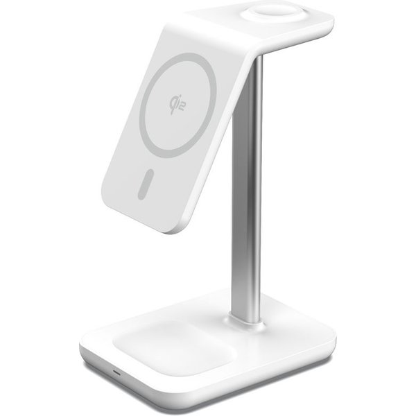 eSTUFF ES638310 mobile device charger Smartphone Aluminium AC Wireless