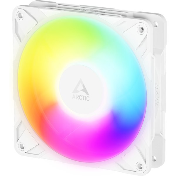 ARCTIC Freezer P12 Pro Reverse A-RGB (White) - 120 mm A-RGB PWM Fan wi