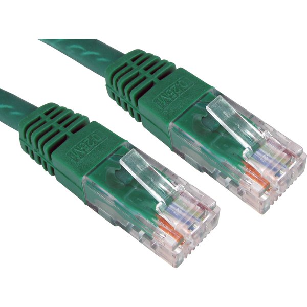 Cables Direct UTP Cat6 7m networking cable Green U/UTP (UTP)