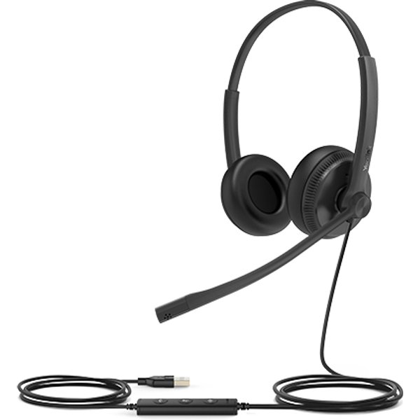 Yealink UH34 SE Dual Headset Wired Head-band Office/Call center Black
