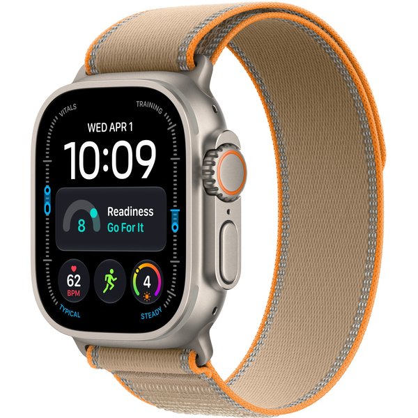 Apple Watch Ultra 4 GPS + Cellular 49mm Natural Titanium Case with San