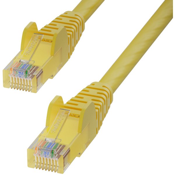 StarTech.com 3m Yellow Cat6 Ethernet Cable. Snagless. 100W PoE. UTP. 2