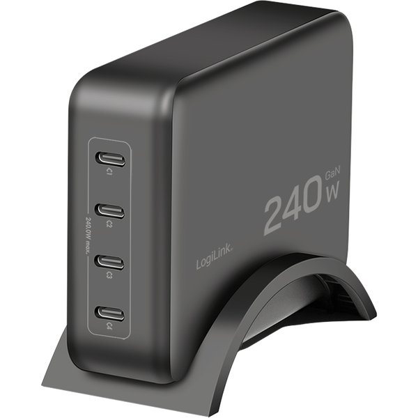 LogiLink PA0353 mobile device charger Universal Black AC Fast charging