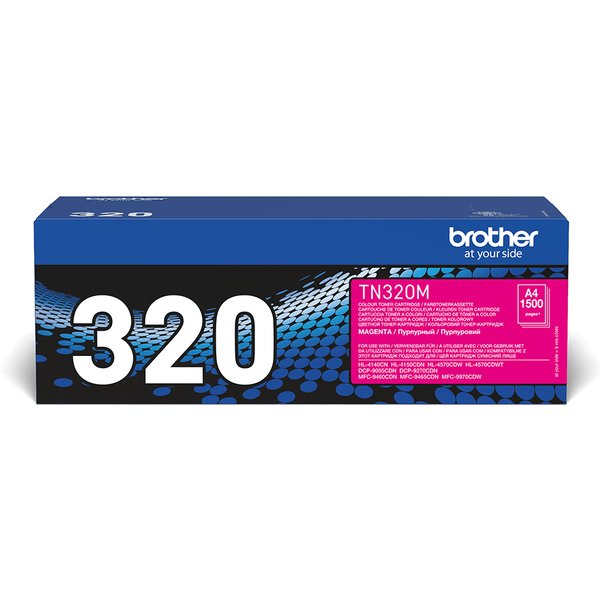 Brother TN-320M Toner magenta. 1.5K pages ISO/IEC 19798 for Brother HL