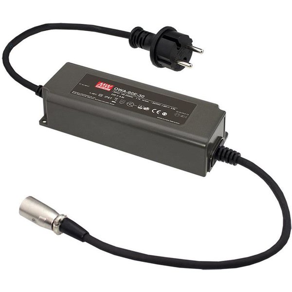 MEAN WELL OWA-90E-30 power adapter/inverter Indoor 90 W Black