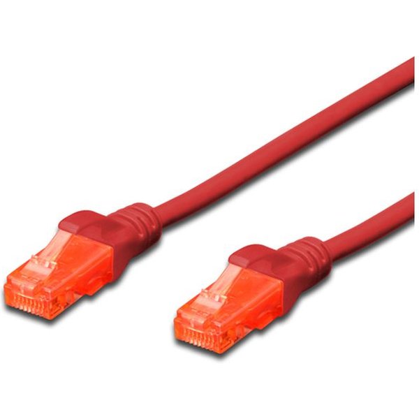 FDL 1.5M CAT.6 UTP LSZH PATCH CABLE - RED