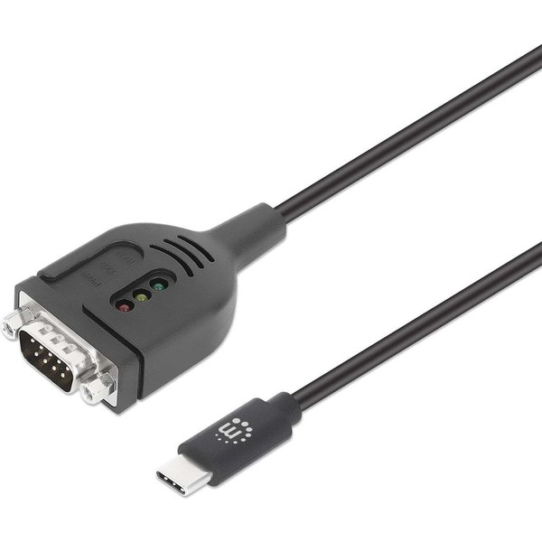 Manhattan USB-C to Serial Converter cable. 1m. Male to Male. Serial/RS