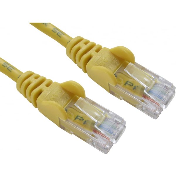 Cables Direct 3m Economy 10/100 Networking Cable - Yellow