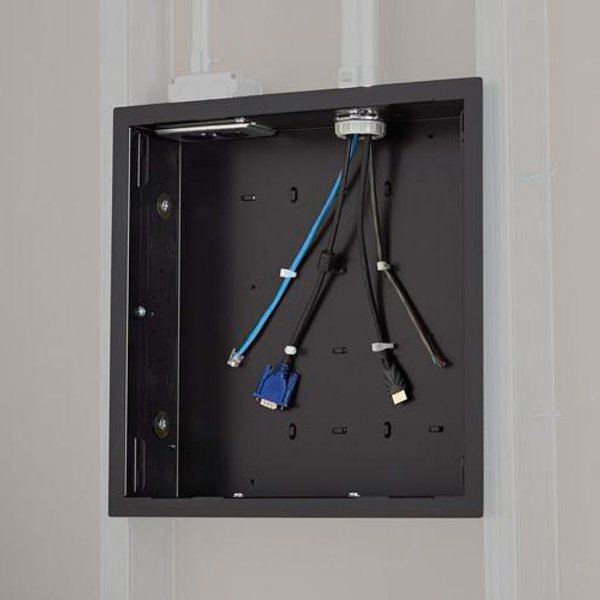 Chief PAC526F. Large In-Wall Storage Box with Flange