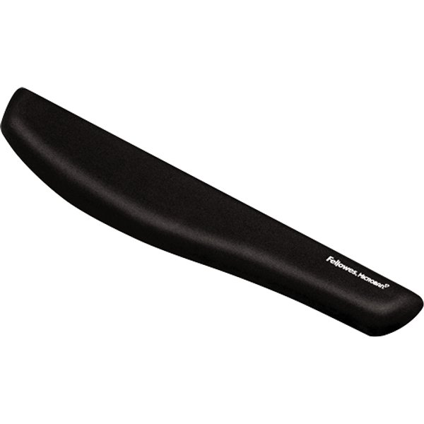 Fellowes Keyboard Wrist Rest - PlushTouch Wrist Rest with Non Skid Rub