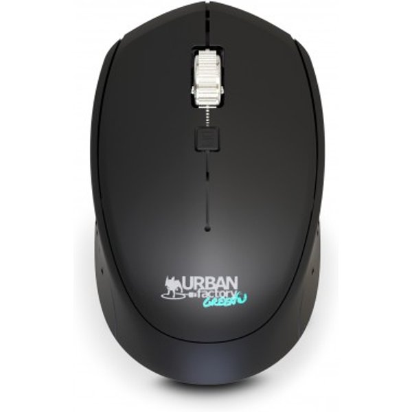 Urban Factory CYCLEE: WIRELESS 2.4GHZ MOUSE WITH USB-A/USB-C Mini Rece