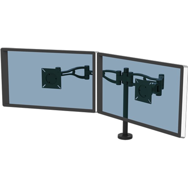 Fellowes Vista Dual Monitor Arm - Monitor Mount for 10KG 26 inch Scree