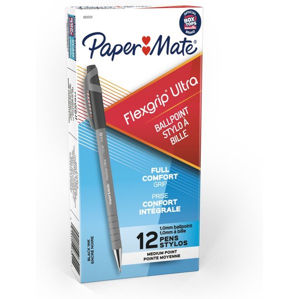 Papermate Paper Mate FlexGrip Ultra Ballpoint Pens. Medium Point (1.0m