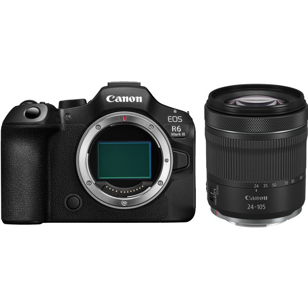 Canon EOS R6 Mark III Mirrorless Camera inc RF 24-105mm F4-7.1 IS STM