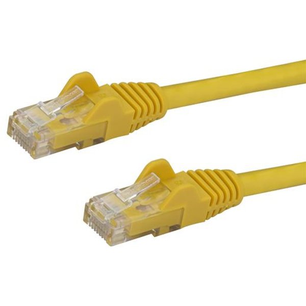 StarTech.com 100ft CAT6 Ethernet Cable - Yellow CAT 6 Gigabit Ethernet