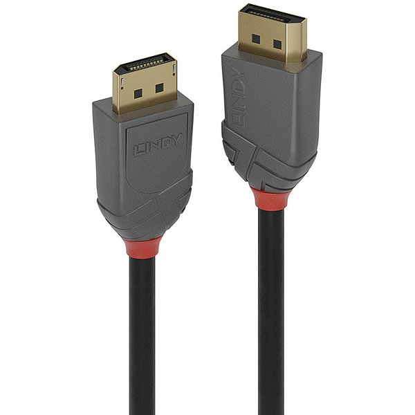 Lindy 7.5m DisplayPort 1.2 Cable. Anthra Line