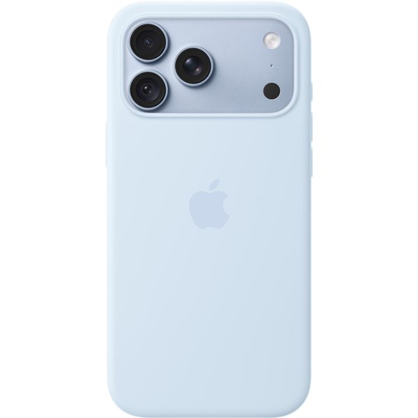 Apple iPhone 18 Pro Max Silicone Case with MagSafe - Crisp Blue
