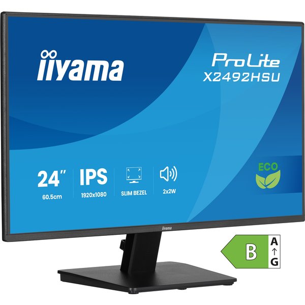 iiyama ProLite X2492HSU-B1 computer monitor 60.5 cm (23.8") 1920