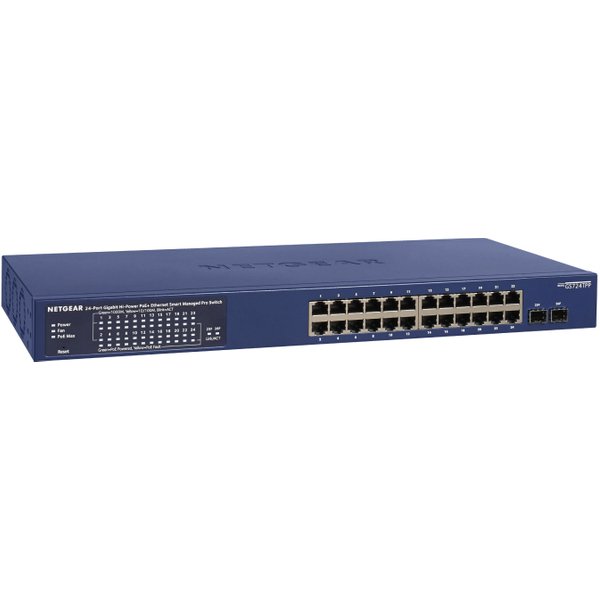 NETGEAR GS724TP Managed L2/L3/L4 Gigabit Ethernet (10/100/1000) Power