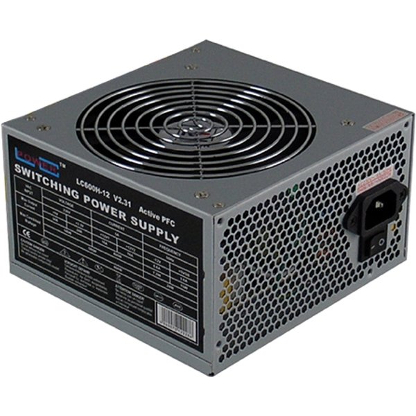 LC-Power LC600H-12 V2.31 power supply unit 600 W 20+4 pin ATX ATX Blac