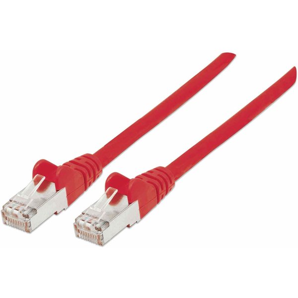 Intellinet Network Patch Cable. Cat7 Cable/Cat6A Plugs. 2m. Red. Coppe