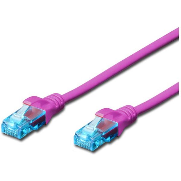 FDL 5M CAT.5e UTP PATCH CABLE - VIOLET