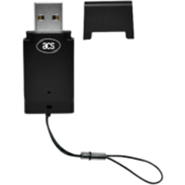 ACS ACR39T-A1 smart card reader Indoor/outdoor USB USB 2.0 Black