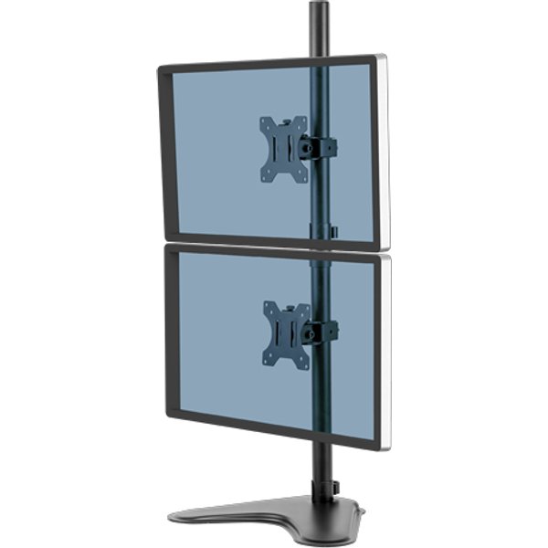 Fellowes Seasa Dual Stacking Monitor Arm - Freestanding Monitor Mount