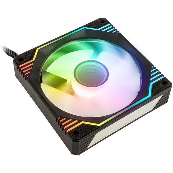 Kolink UMBRA X 120mm PWM ARGB Processor Fan 12 cm Black. White 1 pc(s)