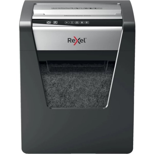 Rexel X415 paper shredder Cross shredding 60 dB 22.3 cm Black. Silver