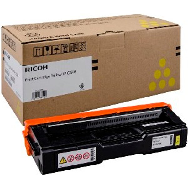 Ricoh 407546 Toner yellow. 1.6K pages ISO/IEC 19798 for Ricoh Aficio S