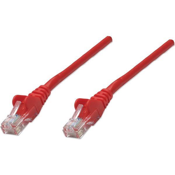Intellinet Network Patch Cable. Cat5e. 1.5m. Red. CCA. U/UTP. PVC. RJ4