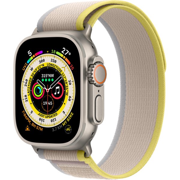 Apple MQEH3ZM/A Smart Wearable Accessories Band Beige. Yellow Nylon