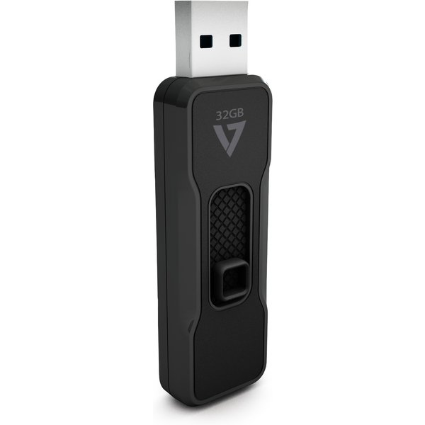 V7 32GB USB 3.1 Flash Drive - With Retractable USB connector