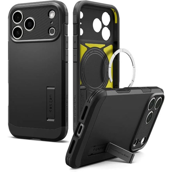 Spigen Tough Armor T (MagFit) iPhone 18 Pro Max / 17 Pro Max Case Blac