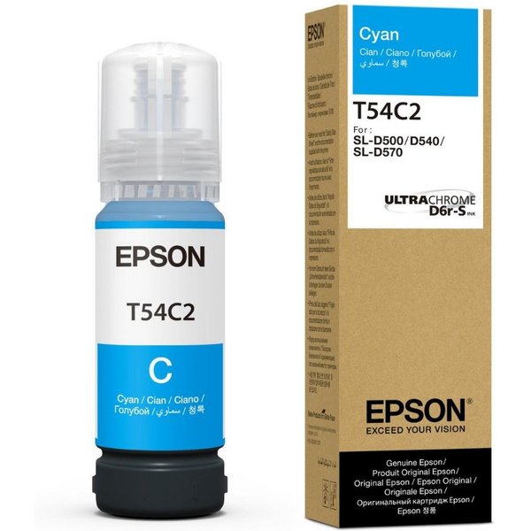 Epson C13T54C220/T54C2 Ink cartridge cyan 70ml for Epson SureLab SL-D