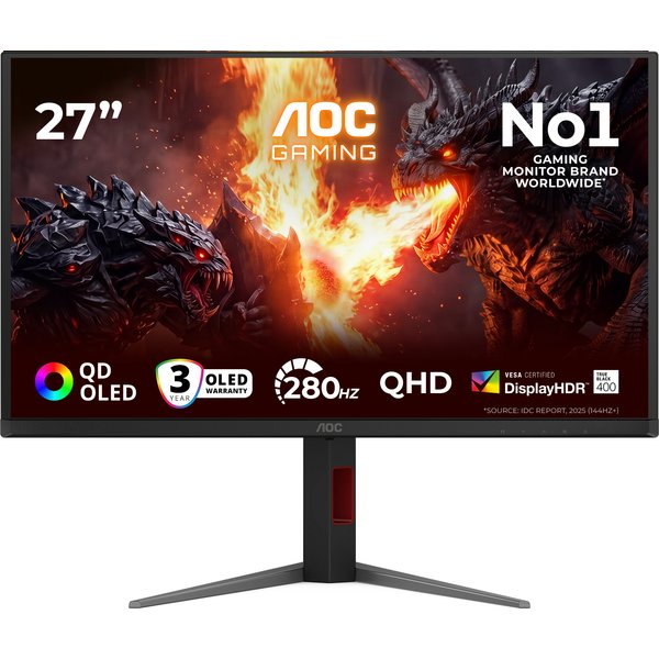 AOC G4 Q27G4ZD computer monitor 67.3 cm (26.5") 2560 x 1440 pixel