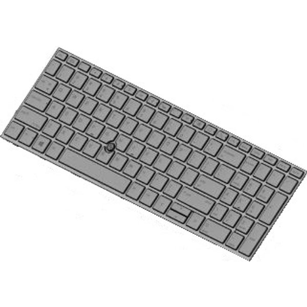 HP L28407-B71 laptop spare part Keyboard