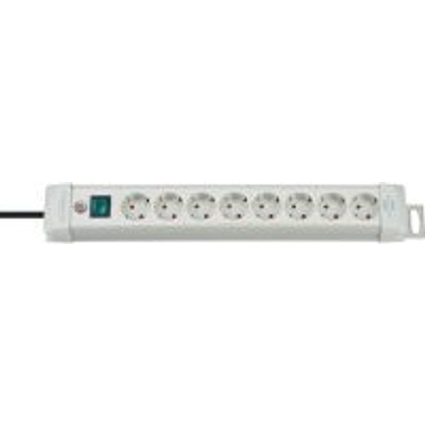 Brennenstuhl 1955580100 power extension 3 m 8 AC outlet(s) Grey