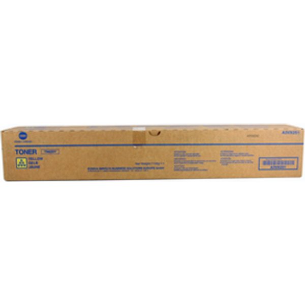 Konica Minolta A3VX251/TN-620Y Toner yellow. 49K pages for KM AccurioP