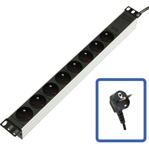 Lanview TUPS032 power distribution unit (PDU) 1U Black