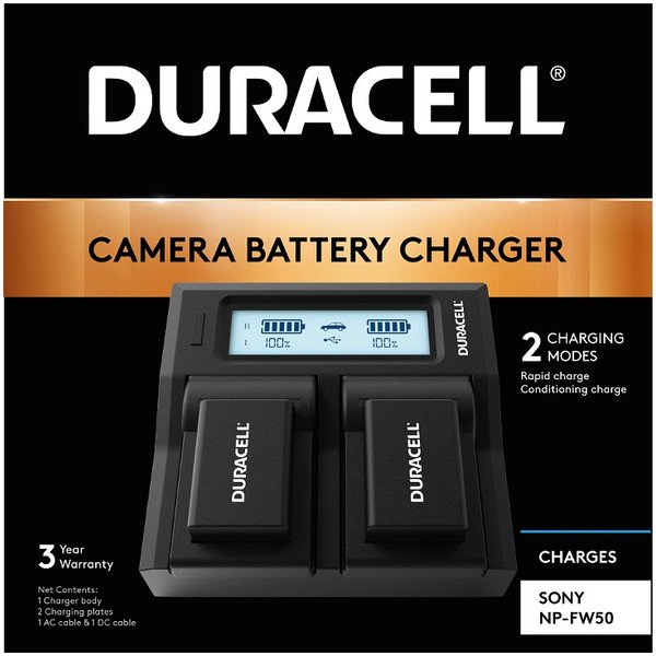 Duracell DRS6120 battery charger