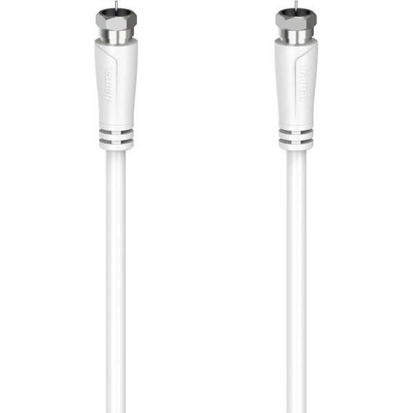 Hama 00205063 coaxial cable 1.5 m F White
