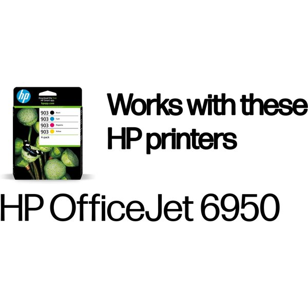 HP 6ZC73AE/903 Ink cartridge multi pack Bk.C.M.Y 12.4ml + 3x4.5ml Pack