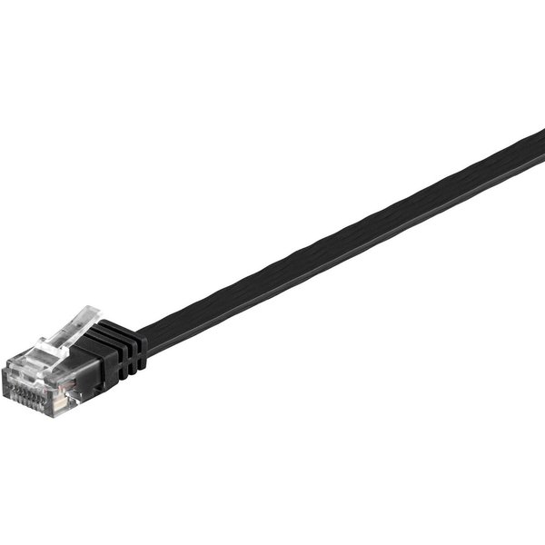 Microconnect V-UTP6015S-FLAT networking cable Black 1.5 m Cat6 U/UTP (